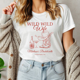 Camiseta Noiva Selvagem Selvagem Bachelorette