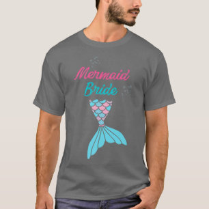 Camiseta Noiva sereia, sereia, noiva,Festa de despedida de
