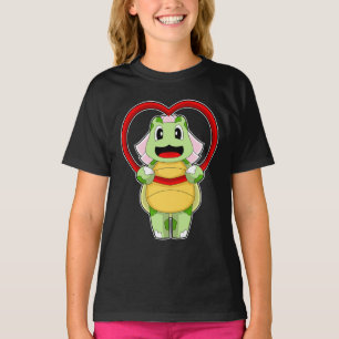 Camiseta Noiva Tartaruga Coração Casamento