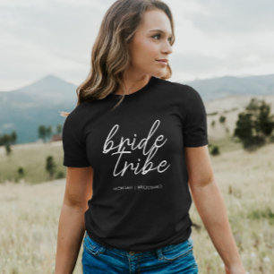 Camiseta Noiva Tribo Dama de Honra da Noiva Solteira Mode