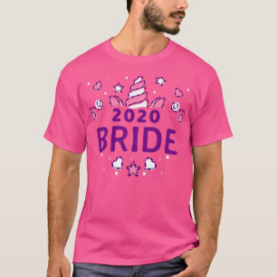 Camiseta Noiva unicórnio casamento 2020 2