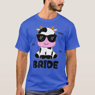 Camiseta Noiva Vaca Nascença Farmário Vaca Farmada Fome