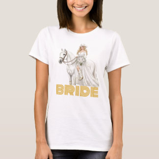 Camiseta noiva vaqueira