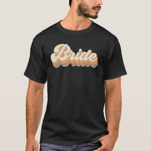 Camiseta Noiva Vintage Retro Festa de Despedida de Solteira
