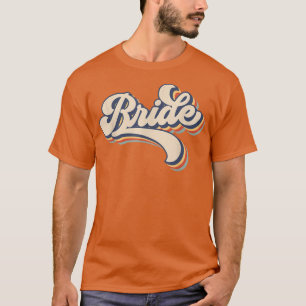 Camiseta Noiva Vintage Retro Festa de Despedida de Solteira