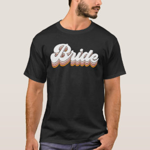 Camiseta Noiva Vintage Retro Festa de Despedida de Solteira