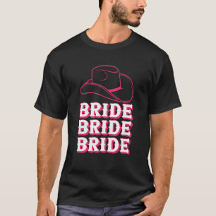 Camiseta Noiva Vintage Retro Rodeio Cowgirl Despedida de So