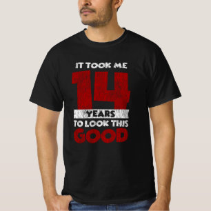 Camiseta Noivado De 14 Anos Me Fez Parecer Bom 14 Aniversá