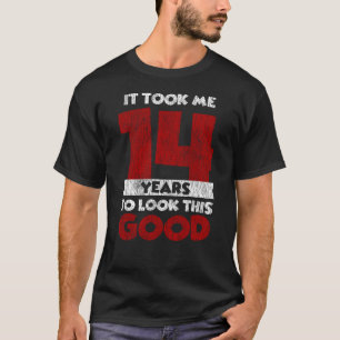 Camiseta Noivado De 14 Anos Me Fez Parecer Bom 14 Aniversá