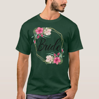 Camiseta Noivado de Flores de Noiva de 2022, eu disse sim