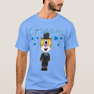 Camiseta Noivado de Noivado de Bridegroom
