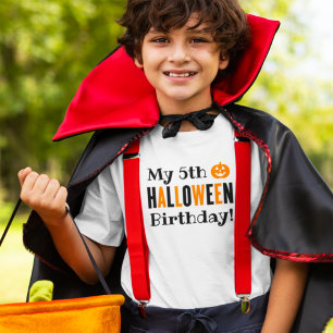 Camiseta Noivado do Dia das Bruxas em Laranja Moderno e Neg