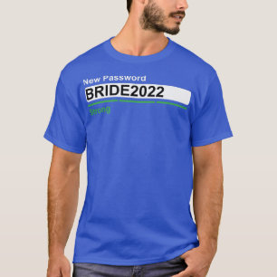 Camiseta Noivado Wedding Bride 2022