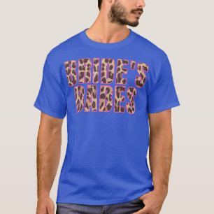 Camiseta Noivas Bebês Leopardo Noiva Jantar de Despedida de