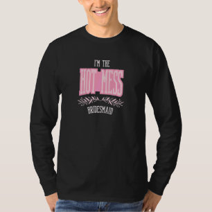 Camiseta Noivas Desordem Quente Correspondência Despedida