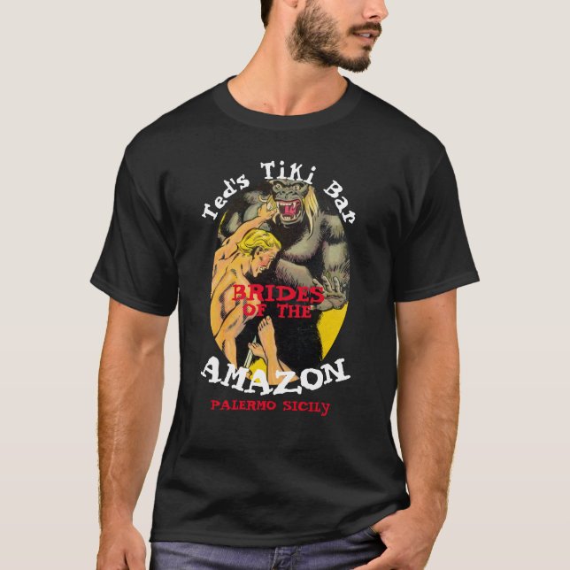 Camiseta Noivas do Tiki Bar de Ted na Amazônia Palermo Itál (Frente)