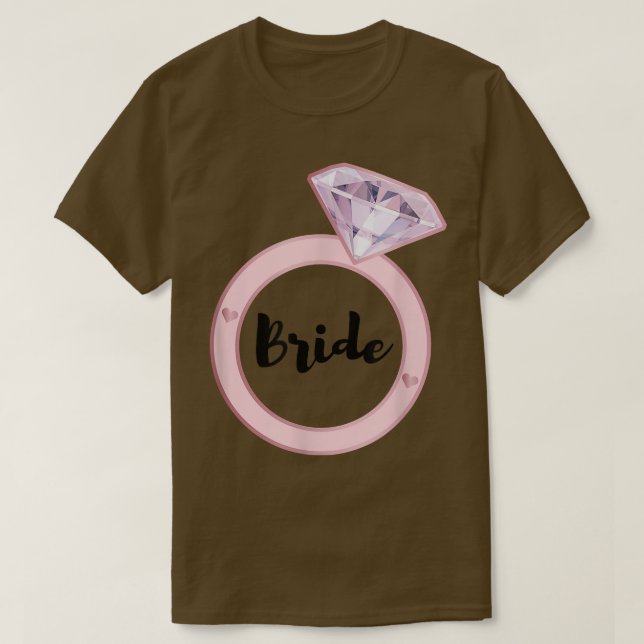 Camiseta Noivas para Festa de Solteira Combinando Chá de No (Frente do Design)