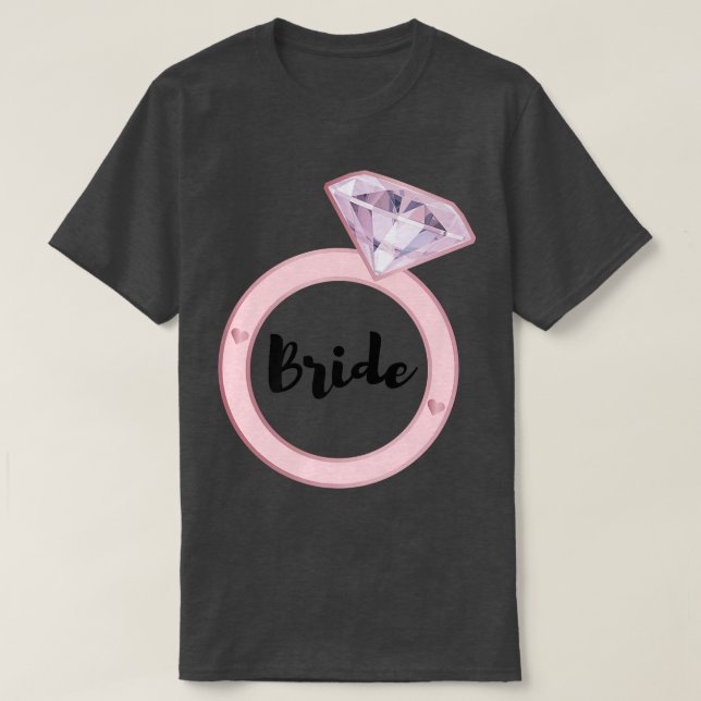 Camiseta Noivas para Festa de Solteira Combinando Chá de No (Frente do Design)