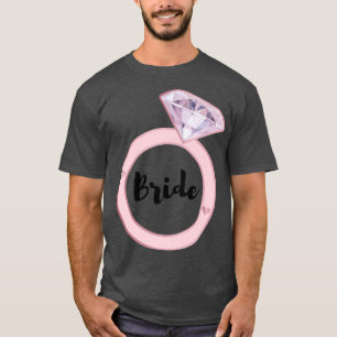 Camiseta Noivas para Festa de Solteira Combinando Chá de No