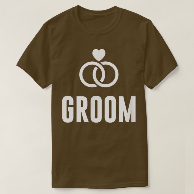 Camiseta Noivo  (Frente do Design)