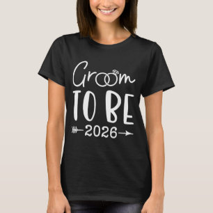 Camiseta Noivo a Ser 2026 Futuro Marido Solteirão Casamento