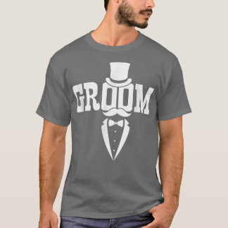 Camiseta Noivo Bigode Chapéu Casamento Despedida de Solteir