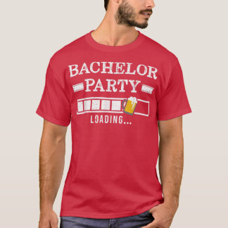 Camiseta Noivo Carregando Noiva Festa de Despedida de Solte