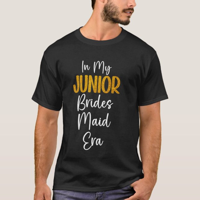 Camiseta Noivo da Festa de Casamento da Minha Época de Dama (Frente)