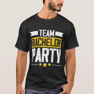 Camiseta Noivo engraçado festa de despedida de solteiro man