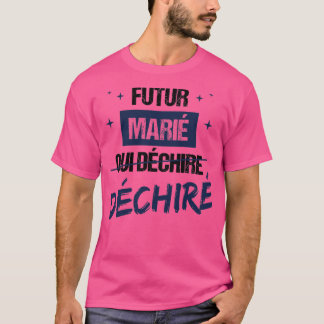 Camiseta Noivo futuro que rasga