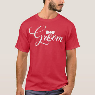 Camiseta Noivo Homens Fofos Encontro Casais Recém-Casados B