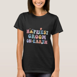 Camiseta Noivo Mais Feliz da Terra