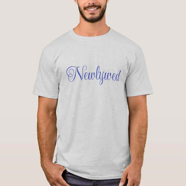 Camiseta Noivo Recém-Casado (Frente)