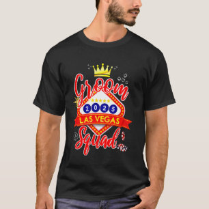 Camiseta Noivo Vegas Festa de Despedida de Solteiro Grupo 2