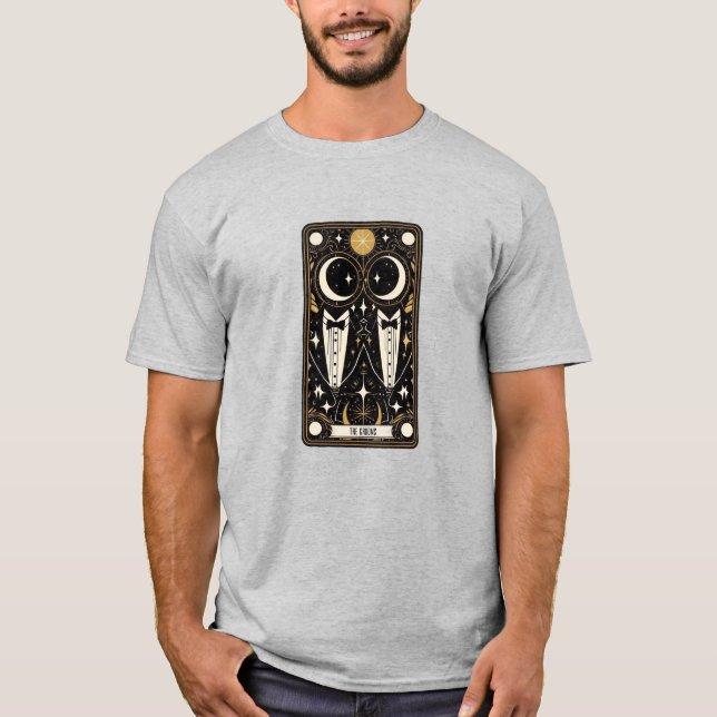Camiseta Noivos de Tarot de Casamento (Frente)
