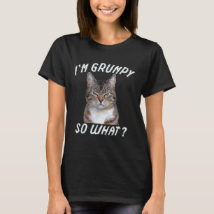 Camiseta Nojento Meme Gato Estou Engraçado, então o que?