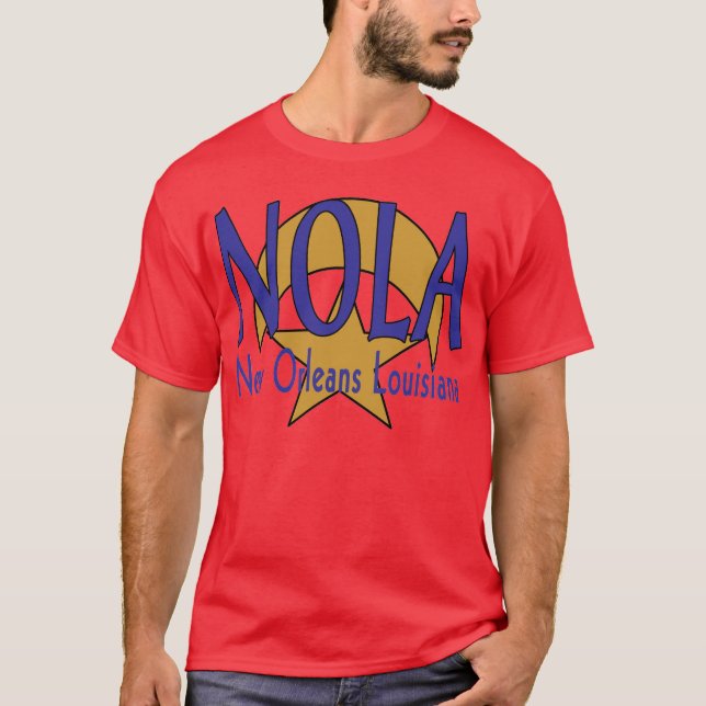 Camiseta NOLA Crescent Moon (Frente)