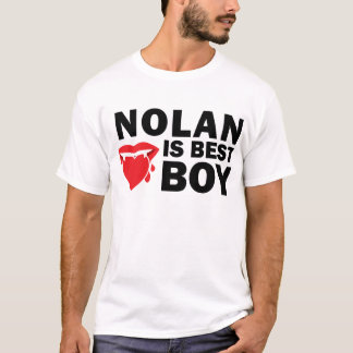 Camiseta Nolan é o melhor t-shirt da luz do menino
