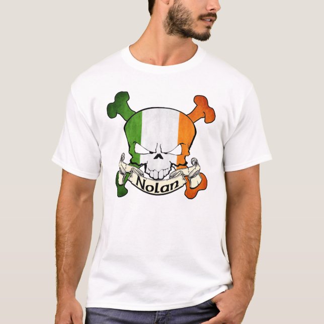 Camiseta Nolan Irish Skull (Frente)