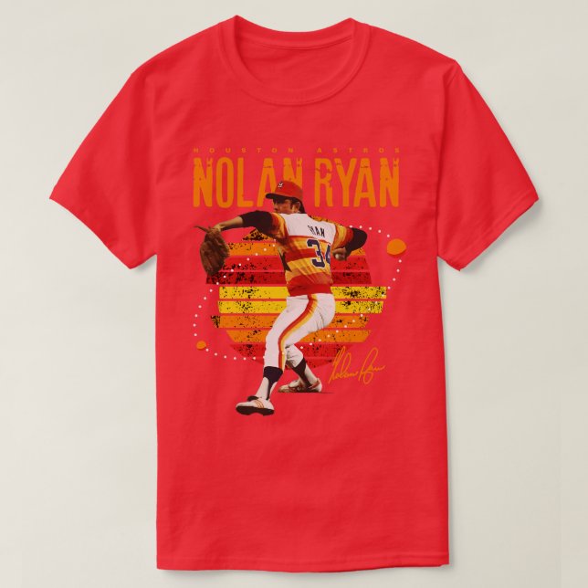 Camiseta Nolan Ryan (Frente do Design)