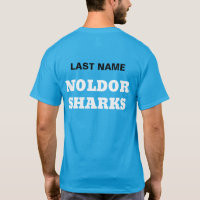 Noldor House T-Shirt com Personalização Opcional