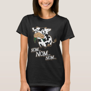 Camiseta Nom Nom Nom Vaca Faminta