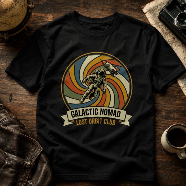 Camiseta Nômade Galáctico – Clube da Órbita Perdida (Criador carregado)