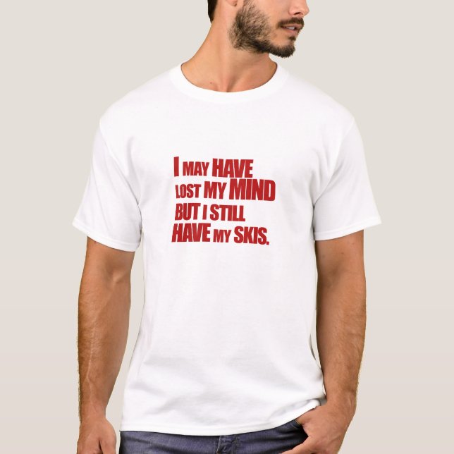 Camiseta Nomapsneeded.com perdeu minha mente T (Frente)