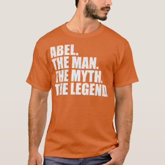 Camiseta Nome Abel Nome próprio Abel