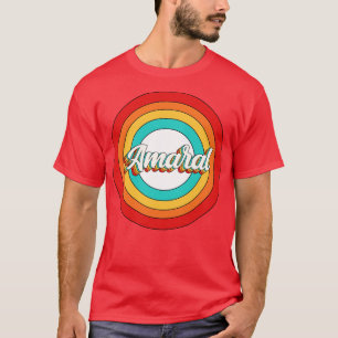 Camiseta Nome Amaral Shirt Vintage Círculo Amaral