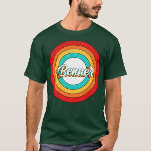 Camiseta Nome Benner Shirt Vintage Círculo Benner