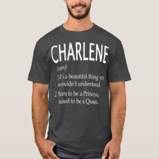 Camiseta Nome Charlene Gift 24
