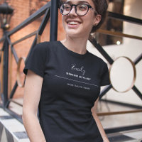 Nome Comercial do Salão de Cabelo Cargo Branco Pre