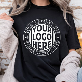 Camiseta Nome Comercial Mínimo E Logotipo De Marca Personal